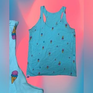 Dutch Bros Ice Cream Tank Top Rare